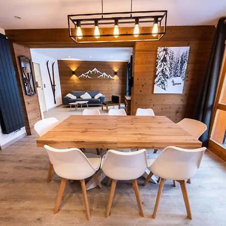 아파트 Superbe Vue, Acces Skis Aux Pieds, Tres Agreable
